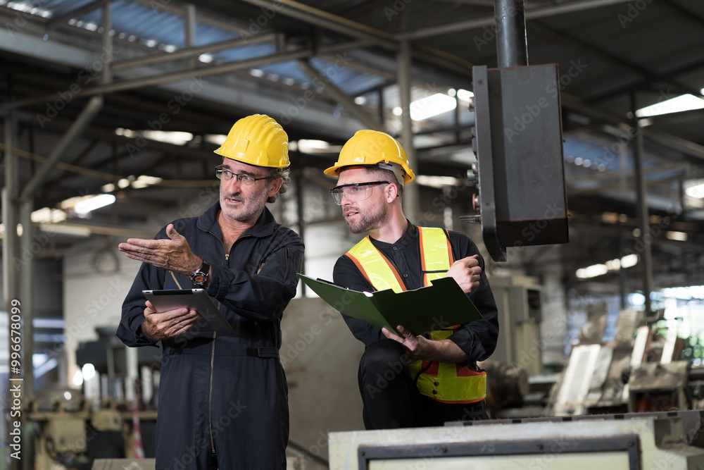 Schaffhouser electricians working in industrial facility